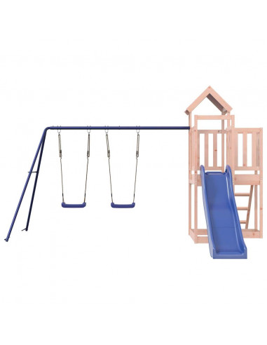 Set da Gioco da Esterno in Legno Massello di Douglas