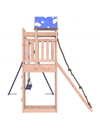 Set da Gioco da Esterno in Legno Massello di Douglas