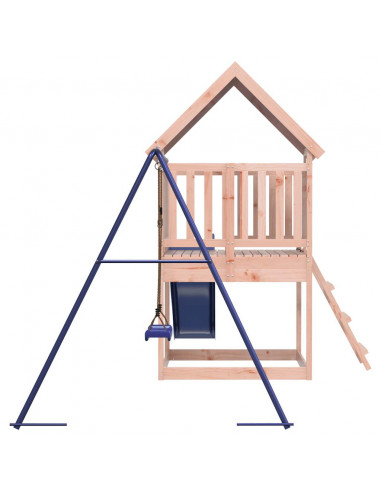 Set da Gioco da Esterno in Legno Massello di Douglas