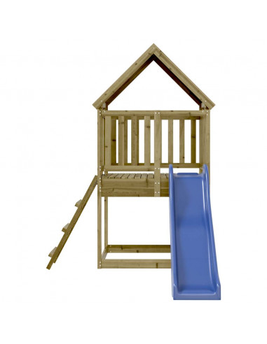 Set da Gioco da Esterno in Legno di Pino Impregnato