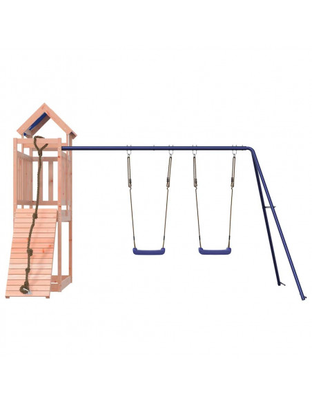 Set da Gioco da Esterno in Legno Massello di Douglas