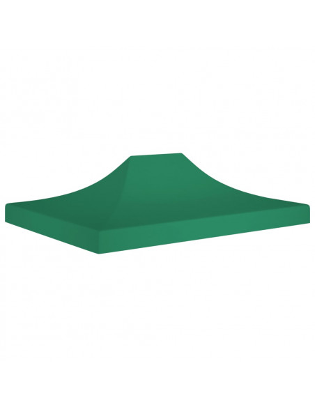 Tetto per Tendone per Feste 4,5x3 m Verde 270 g/m²
