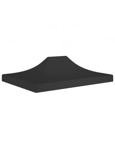 Tetto per Tendone per Feste 4,5x3 m Nero 270 g/m²