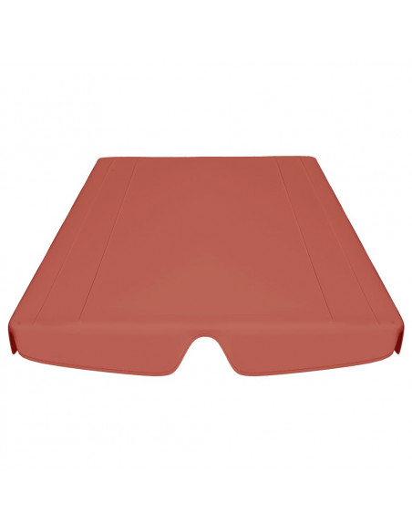 Baldacchino per Dondolo Giardino Terracotta 150/130x105/70 cm