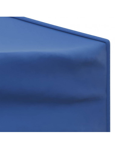 Tenda per Feste Pieghevole con Pareti Laterali Blu 3x3 m