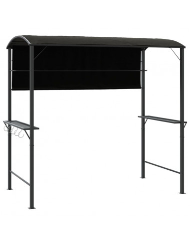 Gazebo con Tetto 220x110x200 cm Antracite