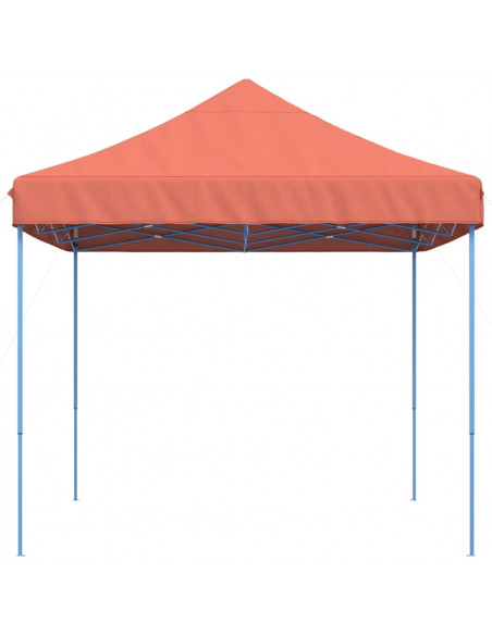 Tenda da Festa Pieghevole Pop-Up Terracotta 410x279x315 cm