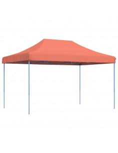 Tenda da Festa Pieghevole Pop-Up Terracotta 440x292x315 cm 2