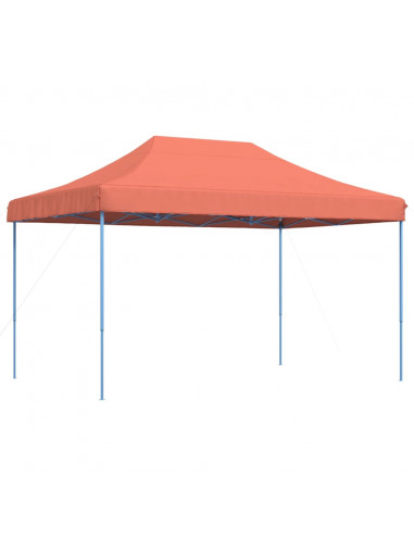 Tenda da Festa Pieghevole Pop-Up Terracotta 440x292x315 cm