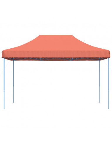 Tenda da Festa Pieghevole Pop-Up Terracotta 440x292x315 cm