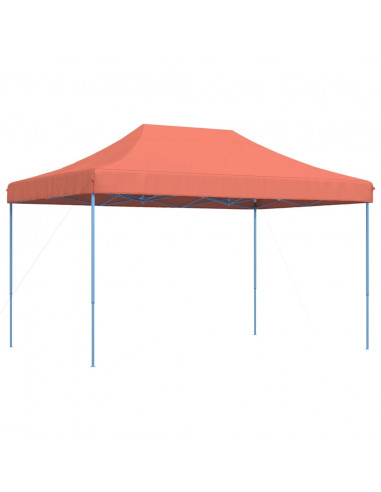 Tenda da Festa Pieghevole Pop-Up Terracotta 440x292x315 cm