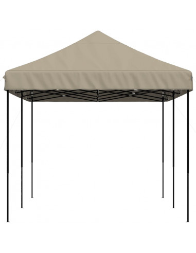 Tenda da Festa Pieghevole Pop-Up Tortora 580x292x315 cm
