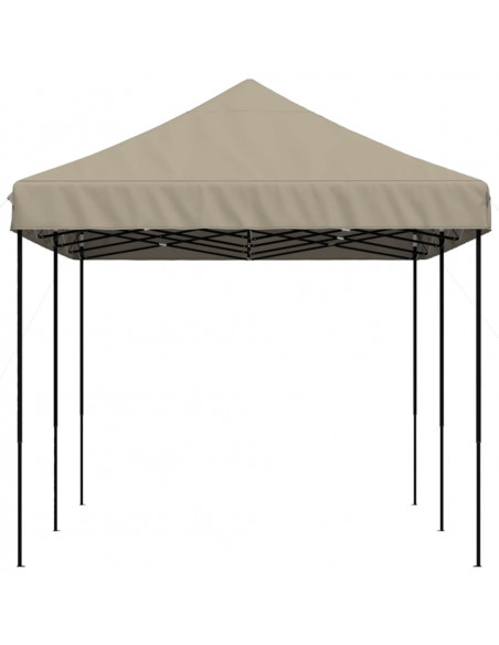 Tenda da Festa Pieghevole Pop-Up Tortora 580x292x315 cm