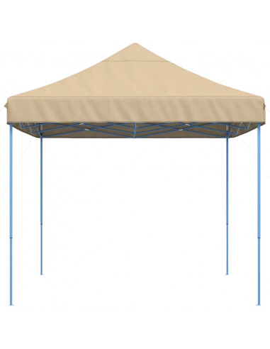 Tenda da Festa Pieghevole Pop-Up Beige 410x279x315 cm