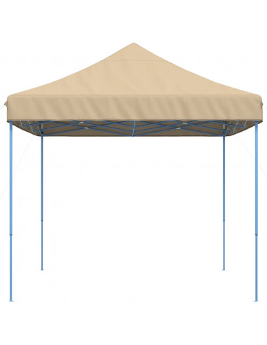Tenda da Festa Pieghevole Pop-Up Beige 440x292x315 cm