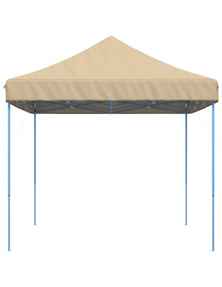 Tenda da Festa Pieghevole Pop-Up Beige 440x292x315 cm