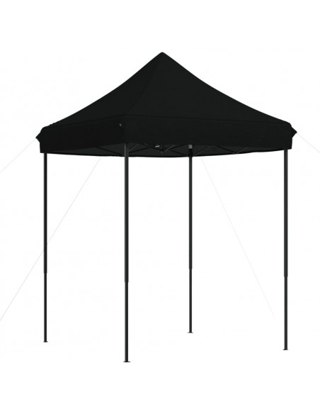 Tenda da Festa Pieghevole Pop-Up Nero 200x200x306 cm