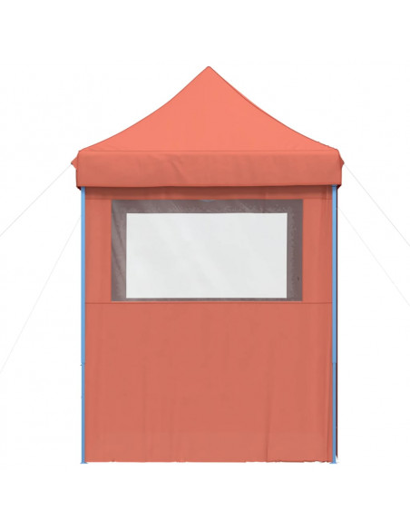 Tendone per Feste Pieghevole Pop-Up con 4 Pareti Terracotta