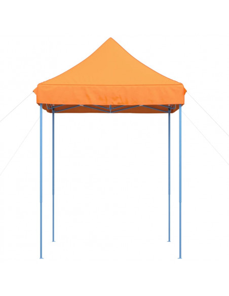 Tenda da Festa Pieghevole Pop-Up Arancione 200x200x306 cm