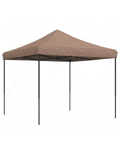 Tenda da Festa Pieghevole Pop-Up Marrone 292x292x315 cm 2