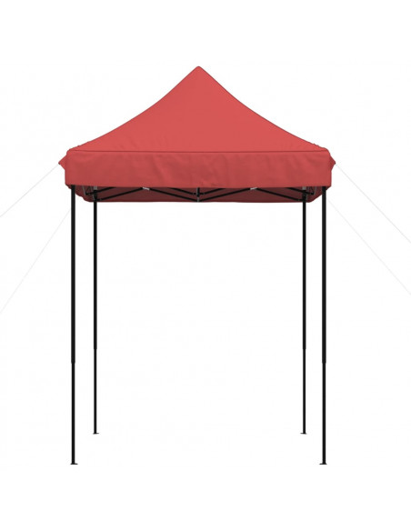 Tenda da Festa Pieghevole Pop-Up Bordò 200x200x306 cm