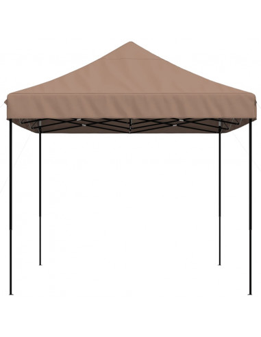 Tenda da Festa Pieghevole Pop-Up Marrone 410x279x315 cm