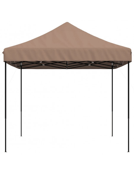 Tenda da Festa Pieghevole Pop-Up Marrone 440x292x315 cm