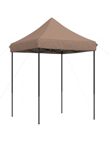 Tenda da Festa Pieghevole Pop-Up Marrone 200x200x306 cm