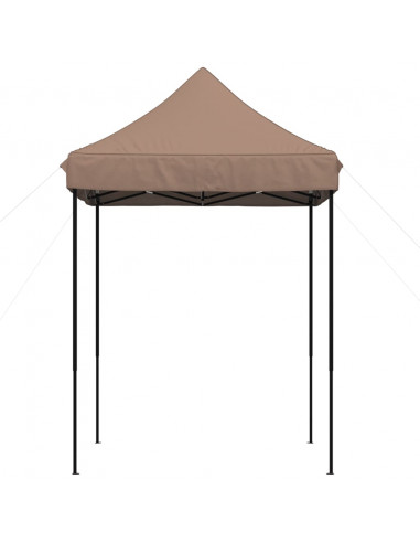 Tenda da Festa Pieghevole Pop-Up Marrone 200x200x306 cm