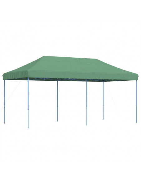 Tenda da Festa Pieghevole Pop-Up Verde 580x292x315 cm