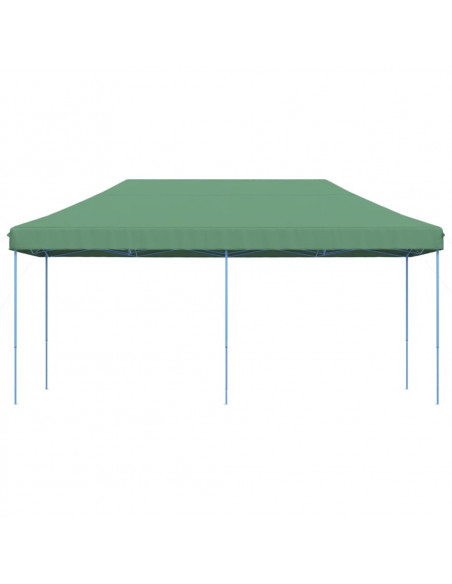 Tenda da Festa Pieghevole Pop-Up Verde 580x292x315 cm
