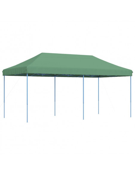 Tenda da Festa Pieghevole Pop-Up Verde 580x292x315 cm