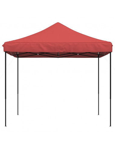 Tenda da Festa Pieghevole Pop-Up Bordò 292x292x315 cm