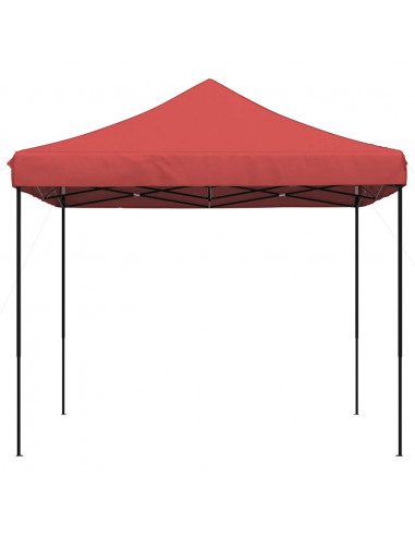 Tenda da Festa Pieghevole Pop-Up Bordò 292x292x315 cm