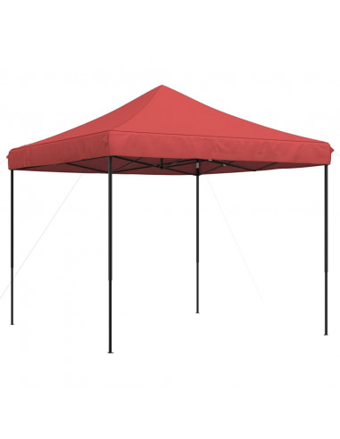 Tenda da Festa Pieghevole Pop-Up Bordò 292x292x315 cm