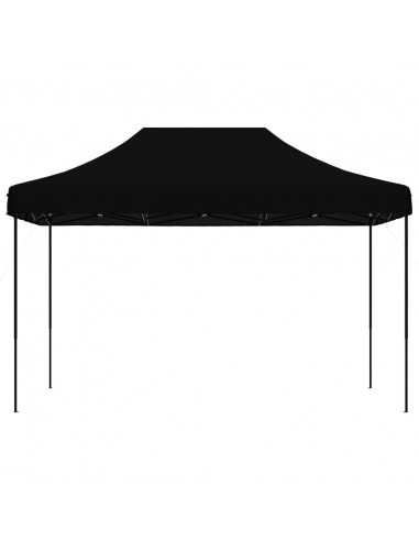 Tenda da Festa Pieghevole Pop-Up Nero 410x279x315 cm