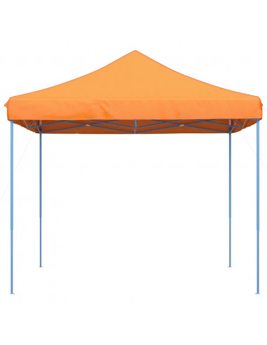 Tenda da Festa Pieghevole Pop-Up Arancione 292x292x315 cm