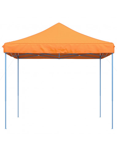 Tenda da Festa Pieghevole Pop-Up Arancione 292x292x315 cm