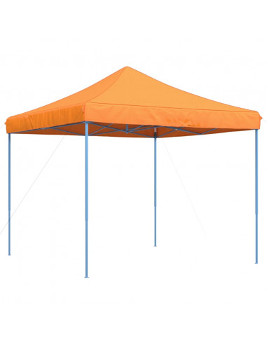 Tenda da Festa Pieghevole Pop-Up Arancione 292x292x315 cm