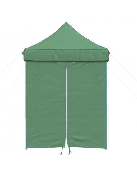 Tendone per Feste Pieghevole Pop-Up con 4 Pareti Verde