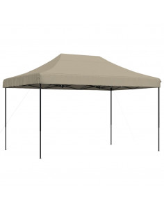 Tenda da Festa Pieghevole Pop-Up Tortora 292x292x315 cm 2