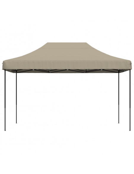 Tenda da Festa Pieghevole Pop-Up Tortora 292x292x315 cm