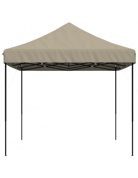 Tenda da Festa Pieghevole Pop-Up Tortora 292x292x315 cm