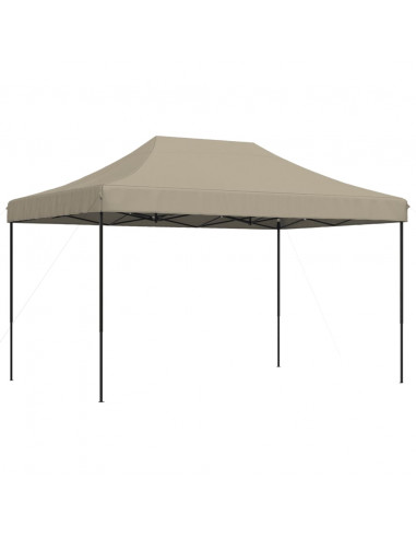 Tenda da Festa Pieghevole Pop-Up Tortora 292x292x315 cm