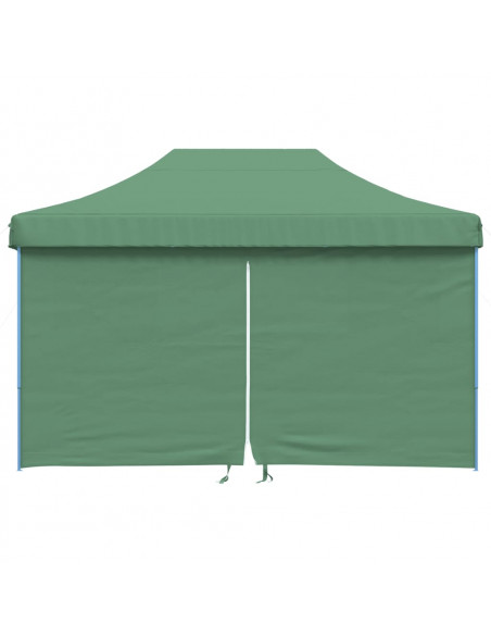 Tendone per Feste Pieghevole Pop-Up con 4 Pareti Verde