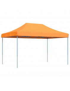 Tenda da Festa Pieghevole Pop-Up Arancione 292x292x315 cm 2