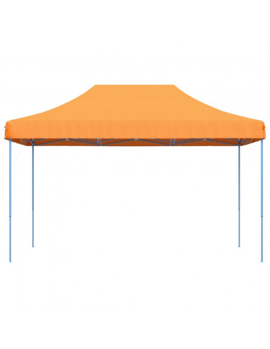 Tenda da Festa Pieghevole Pop-Up Arancione 292x292x315 cm