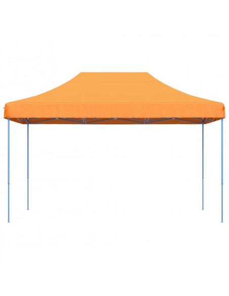 Tenda da Festa Pieghevole Pop-Up Arancione 292x292x315 cm