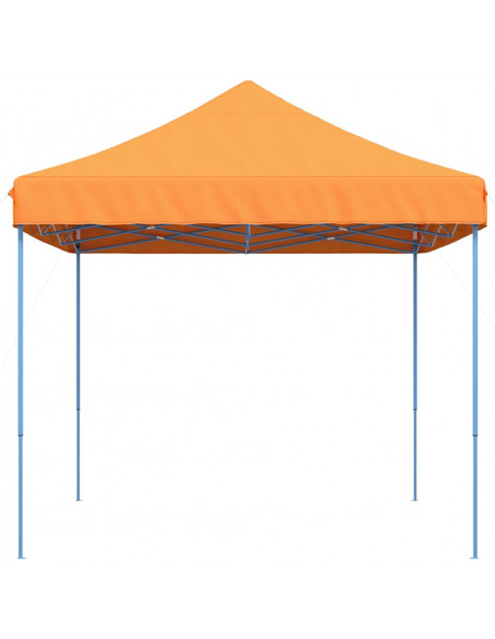 Tenda da Festa Pieghevole Pop-Up Arancione 292x292x315 cm