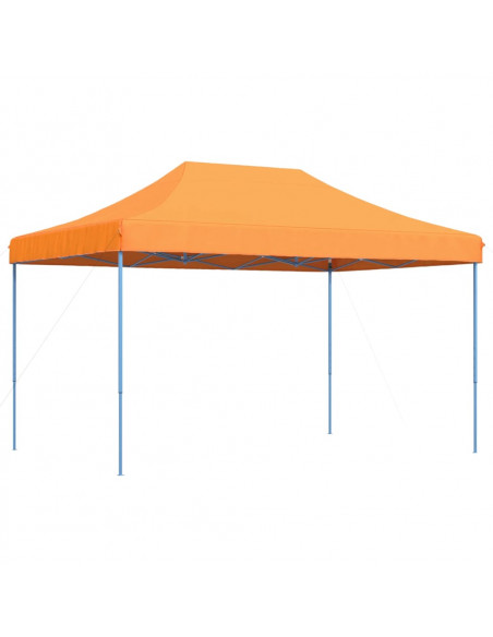 Tenda da Festa Pieghevole Pop-Up Arancione 292x292x315 cm